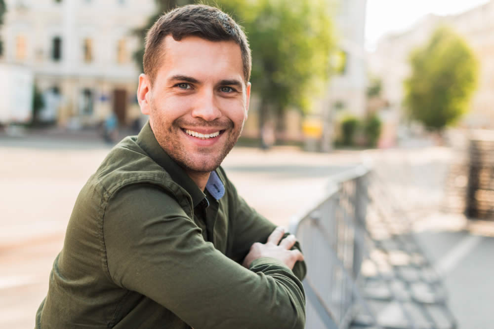age-spots happy-man